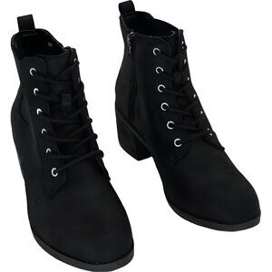 Bella Vita Bismark Black Lace-Up Ankle Boots Women's US 9M